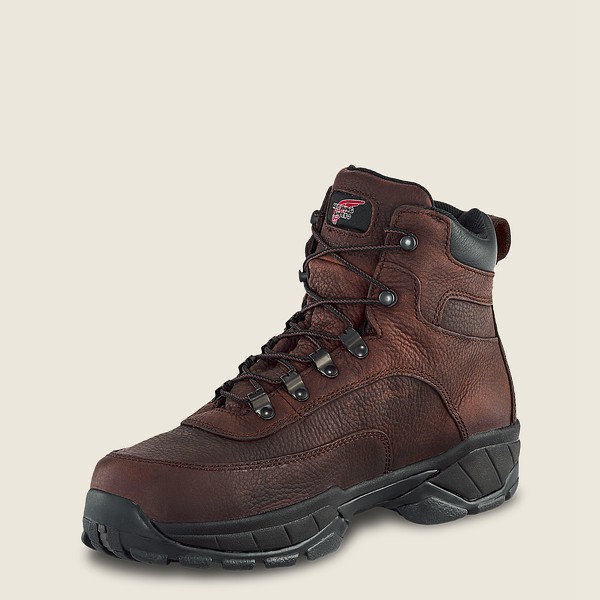 Red Wing Boots NZ Red Wing Hiking Boots Mens Dark Brown Sale Red